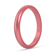 Elements Classic Halo Silicone Ring - Pink Diamond Sale