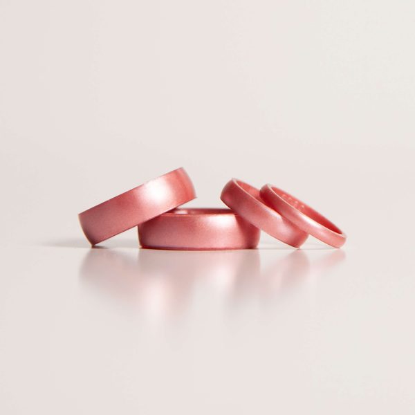 Elements Classic Silicone Ring - Pink Diamond Cheap