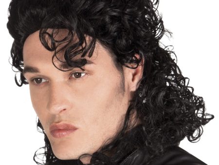 Locken Perücke Michael schwarz For Discount