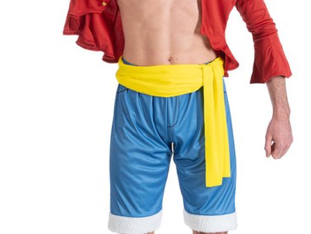 One Piece Ruffy Herren Kostüm Sale