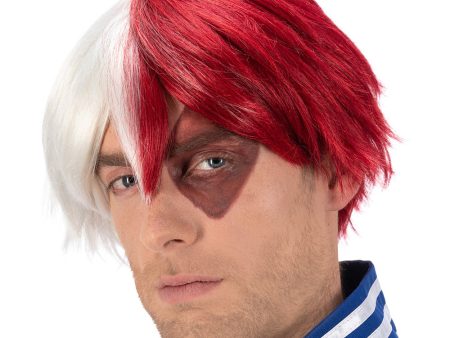 My Hero Shoto Todoroki Herrenperücke Cheap