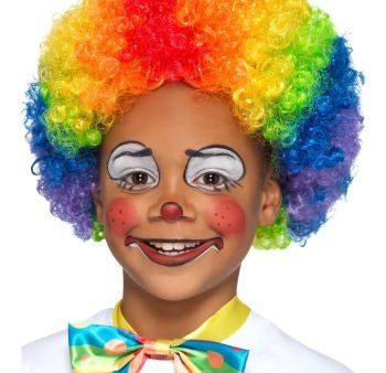 Kunterbunte Afro Clowns Perücke Discount