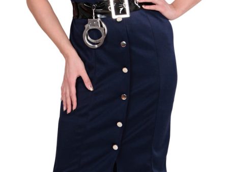 50er Jahre Police Lady Kostüm Fashion