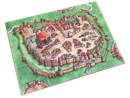 Carcassonne: Starttableau (aka The Court) (Import) For Discount