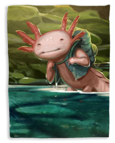 Everdell Cozy Critters Blanket (Axolotl) Online now