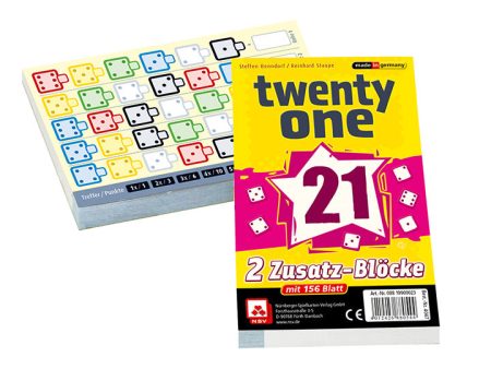 Twenty One - additional blocks (2 pieces) (German Import) Supply