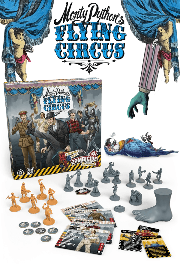 Zombicide: 2nd Edition – Monty Python s Flying Circus: A Rather Silly Expansion Cheap