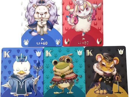 KINGs: TRICKTAKERs: Deluxe King Cards - Set of 5 (Japanese Import) (Non QC Sales Only) Online