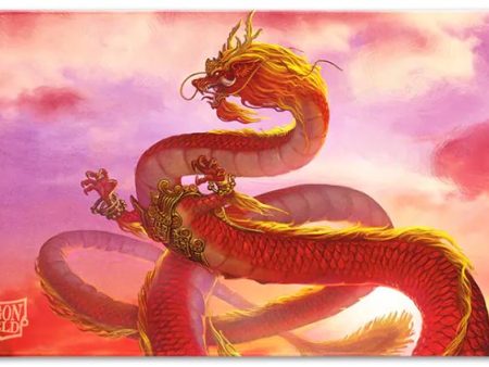 Dragon Shield - Limited Edition Playmat with Tube: Wood Dragon 2024 Supply