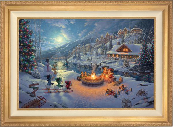 Disney Mickey and Minnie Christmas Lodge - Jewel Edition Art For Discount