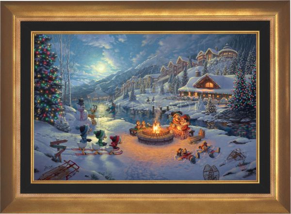 Disney Mickey and Minnie Christmas Lodge - Jewel Edition Art For Discount