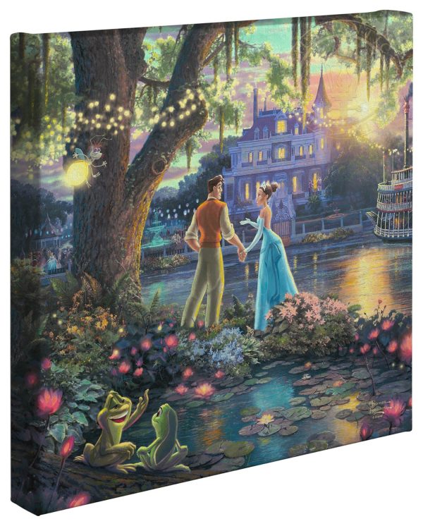 Disney The Princess and the Frog - 14  x 14  Gallery Wrapped Canvas Online now