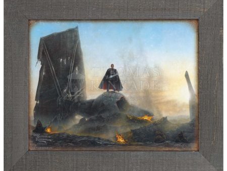 The Mandalorian™ - Undeterred - 12.5  x 16  Framed Metal Print Sale