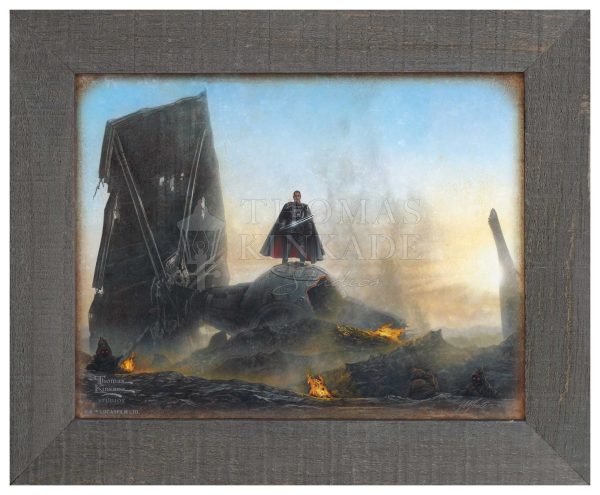 The Mandalorian™ - Undeterred - 12.5  x 16  Framed Metal Print Sale