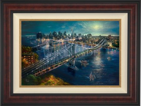 Moonlight over Manhattan - Limited Edition Canvas Online Sale