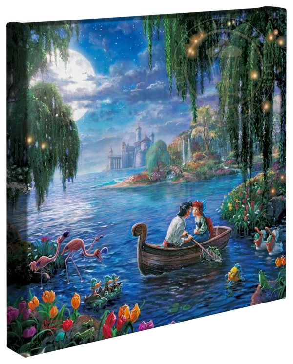 Disney The Little Mermaid II - 14  x 14  Gallery Wrapped Canvas on Sale