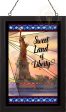 Sweet Land of Liberty - 20  x 14  Framed Glass Art Sale