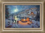 Disney Mickey and Minnie Christmas Lodge - Jewel Edition Art For Discount