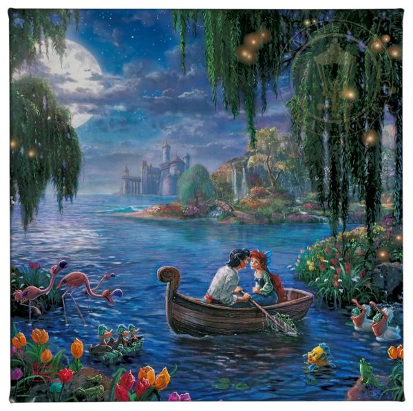 Disney The Little Mermaid II - 14  x 14  Gallery Wrapped Canvas on Sale