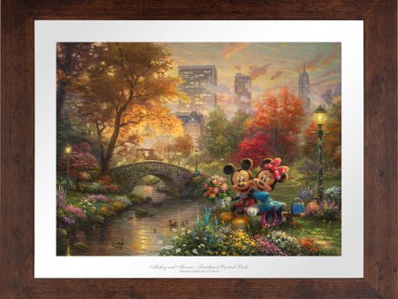 Disney Mickey and Minnie - Sweetheart Central Park - Limited Edition Paper Online now