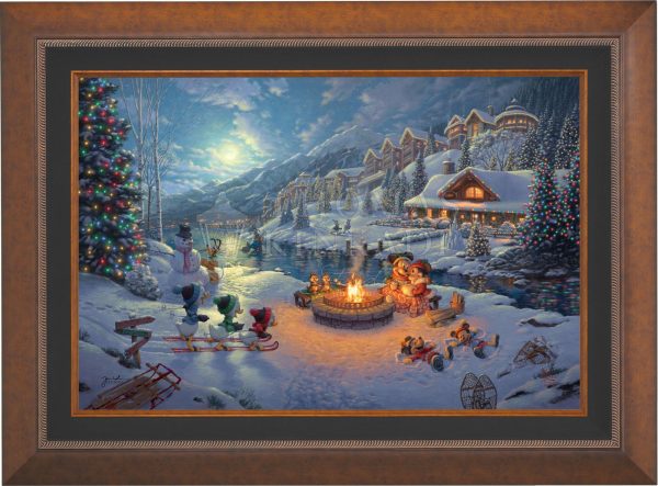 Disney Mickey and Minnie Christmas Lodge - Jewel Edition Art For Discount