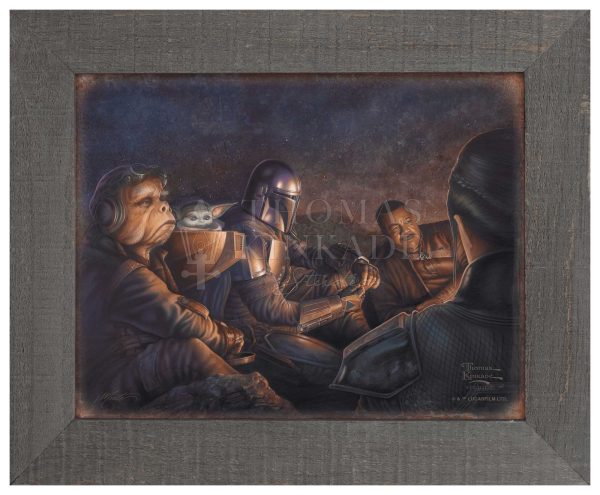 The Mandalorian™ - An Uneasy Alliance - 12.5  x 16  Framed Metal Print Discount