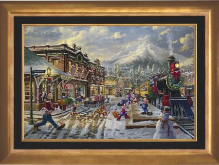 Disney Mickey and Minnie Candy Cane Express - Jewel Edition Art on Sale