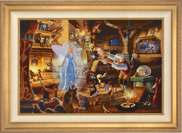 Disney Geppetto s Pinocchio - Jewel Edition Art For Cheap