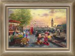 Disney Mickey and Minnie in London - Jewel Edition Art Hot on Sale