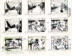 Zorro Storyboard Art Cartoon Page Vintage Animated Filmation 1981 B-019 Discount