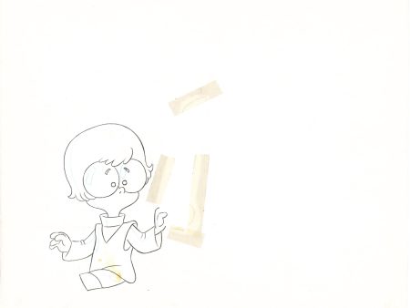 A Pup Named Scooby Doo Velma Hanna Barbera 1988-91 Production Animation Cel Drawing v9 Online Hot Sale