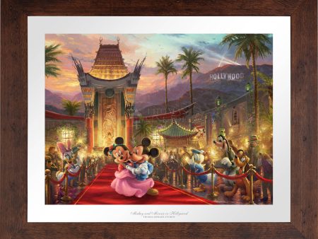 Disney Mickey and Minnie in Hollywood - Limited Edition Paper Sale