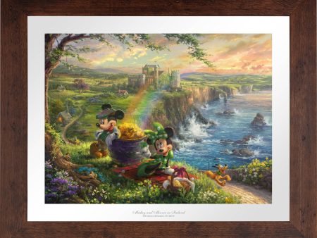 Disney Mickey and Minnie in Ireland - Limited Edition Paper Sale