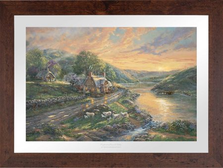 Daybreak at Emerald Valley - Limited Edition Paper on Sale