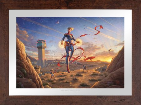 Captain Marvel - Dawn of A New Day - Limited Edition Paper For Discount