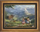 Disney Mickey and Minnie in the Alps - Jewel Edition Art Fashion