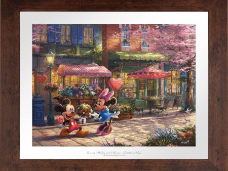 Disney Mickey and Minnie - Sweetheart Café - Limited Edition Paper For Cheap