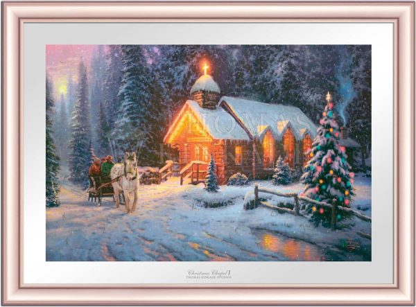 Christmas Chapel I - Limited Edition Paper Online Sale