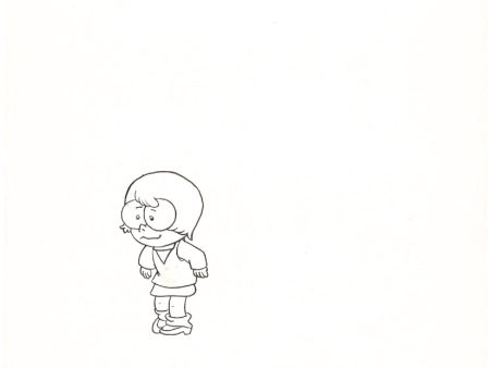 A Pup Named Scooby Doo Hanna Barbera 1988-91 Production Animation Cel Drawing Fragment A22 on Sale