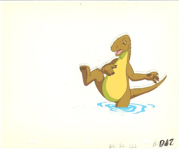 2 LOT of Dink the Little Dinosaur Production Animation Cels and Drawing (stuck) from Ruby Spears 1989-91 C1025-26 Discount