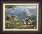 Disney Mickey and Minnie in the Alps - Jewel Edition Art Fashion