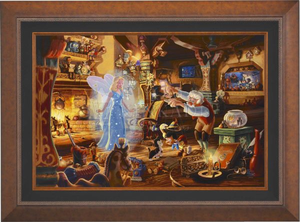 Disney Geppetto s Pinocchio - Jewel Edition Art For Cheap