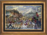 Disney Mickey and Minnie Candy Cane Express - Jewel Edition Art on Sale