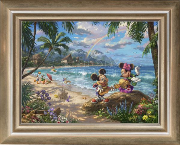 Disney Mickey and Minnie in Hawaii - Jewel Edition Art Cheap