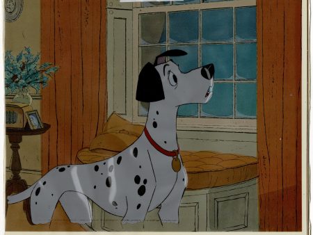 101 Dalmatians Pongo Art Corner Walt Disney Production Animation Cel 1961 C-KO Fashion