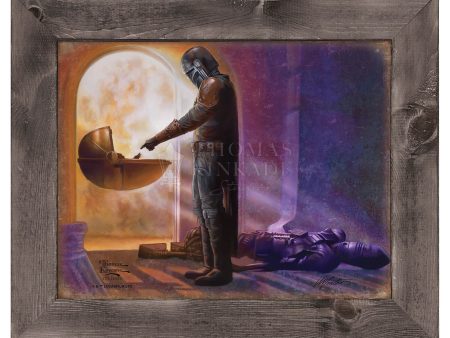 The Mandalorian™ - Turning Point - 12.5  x 16  Framed Metal Print Online Sale