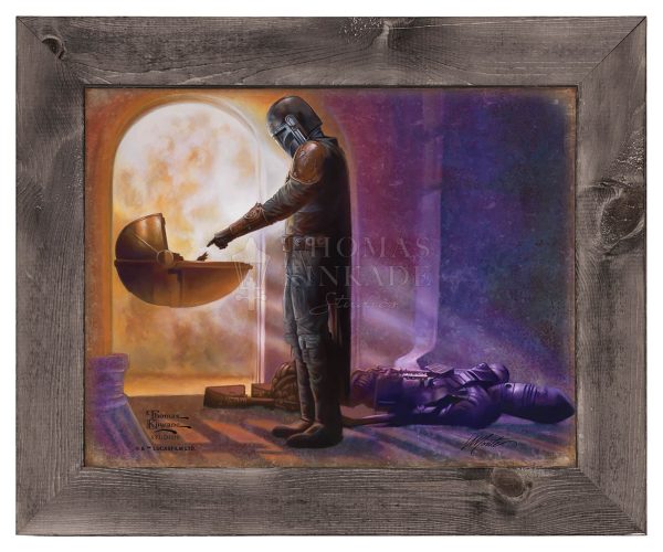 The Mandalorian™ - Turning Point - 12.5  x 16  Framed Metal Print Online Sale