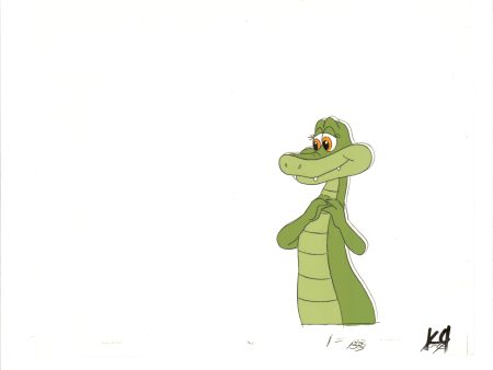 2 LOT of Dink the Little Dinosaur Production Animation Cels and Drawing (stuck) from Ruby Spears 1989-91 C1023-24 For Cheap