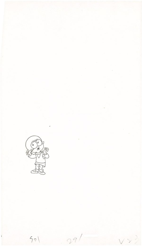 A Pup Named Scooby Doo Hanna Barbera 1988-91 Production Animation Cel Drawing Fragment A26 For Cheap