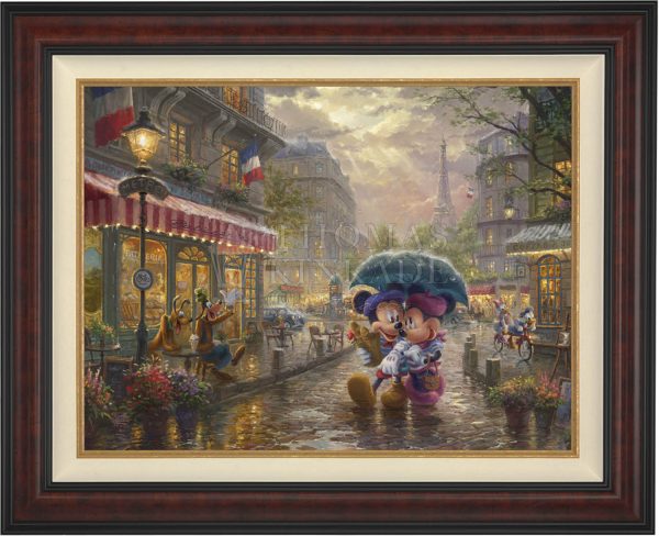 Disney Mickey and Minnie in Paris - Jewel Edition Art Fashion